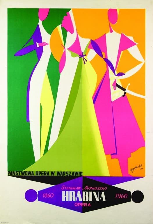 Tadeusz Gronowski, Hrabina, 1960, litografia