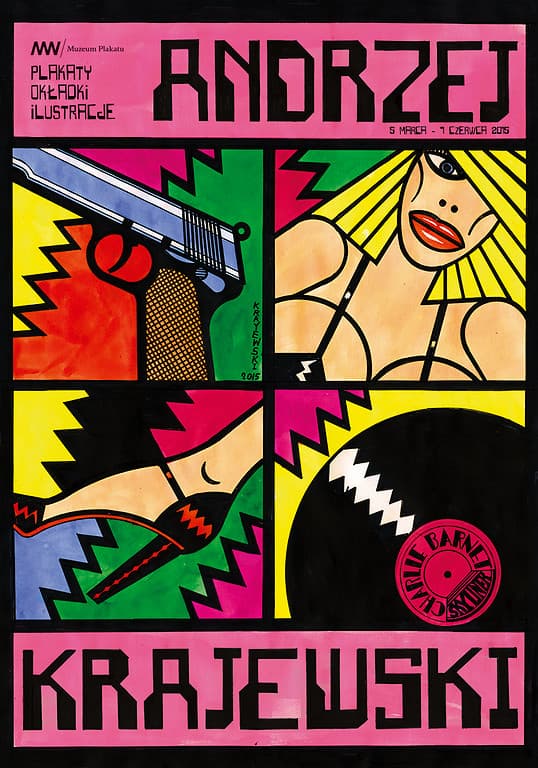 Andrzej Krajewski. Plakaty, okładki, ilustracje